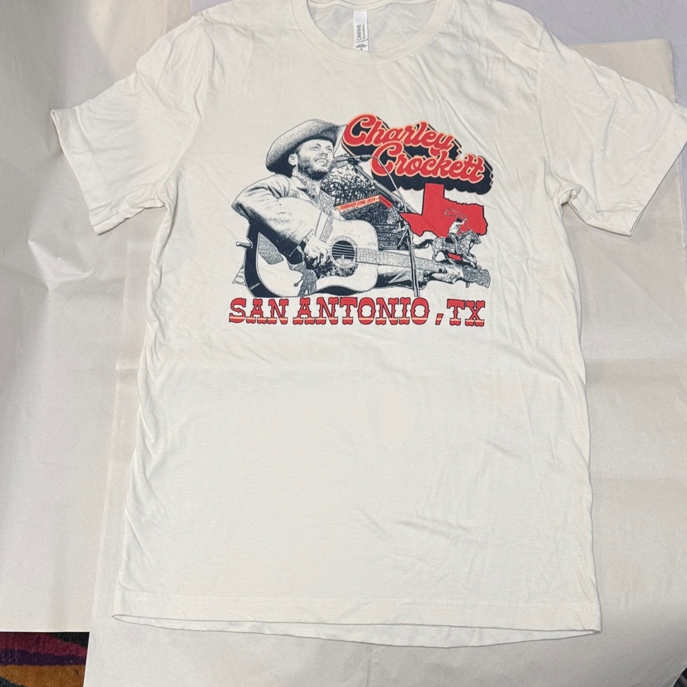 Charley Crockett San Antonio 2024 Concert T-Shirt